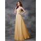 Gorgeous Sweetheart Sleeveless Ruched Long Chiffon Bridesmaid Dresses