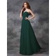 Gorgeous Sweetheart Sleeveless Ruched Long Chiffon Bridesmaid Dresses