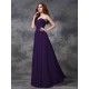 Gorgeous Sweetheart Sleeveless Ruched Long Chiffon Bridesmaid Dresses