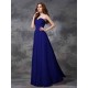 Gorgeous Sweetheart Sleeveless Ruched Long Chiffon Bridesmaid Dresses