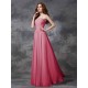 Gorgeous Sweetheart Sleeveless Ruched Long Chiffon Bridesmaid Dresses