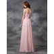 Gorgeous Sweetheart Sleeveless Ruched Long Chiffon Bridesmaid Dresses