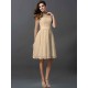 Chic Sleeveless Short Lace Bridesmaid Dresses