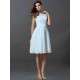 Chic Sleeveless Short Lace Bridesmaid Dresses