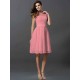 Chic Sleeveless Short Lace Bridesmaid Dresses
