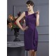 Charming Sleeveless Applique Short Taffeta Bridesmaid Dresses