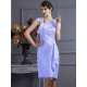 Charming Sleeveless Applique Short Taffeta Bridesmaid Dresses