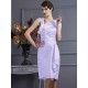 Charming Sleeveless Applique Short Taffeta Bridesmaid Dresses