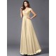 V-Neck Elegant Sleeveless Long Chiffon Bridesmaid dresses