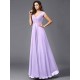 V-Neck Elegant Sleeveless Long Chiffon Bridesmaid dresses