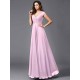V-Neck Elegant Sleeveless Long Chiffon Bridesmaid dresses