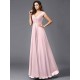 V-Neck Elegant Sleeveless Long Chiffon Bridesmaid dresses