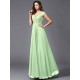 V-Neck Elegant Sleeveless Long Chiffon Bridesmaid dresses