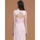 V-Neck Elegant Sleeveless Ruched Chiffon Bridesmaid Dresses