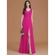 V-Neck Elegant Sleeveless Ruched Chiffon Bridesmaid Dresses