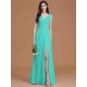 V-Neck Elegant Sleeveless Ruched Chiffon Bridesmaid Dresses