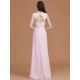 V-Neck Elegant Sleeveless Ruched Chiffon Bridesmaid Dresses
