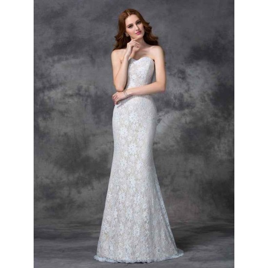 Mermaid Gorgeous Sweetheart Applique Sleeveless Long Satin Bridesmaid Dresses