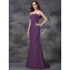 Mermaid Gorgeous Sweetheart Applique Sleeveless Long Satin Bridesmaid Dresses