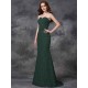 Mermaid Gorgeous Sweetheart Applique Sleeveless Long Satin Bridesmaid Dresses