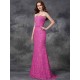 Mermaid Gorgeous Sweetheart Applique Sleeveless Long Satin Bridesmaid Dresses