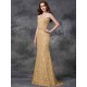 Mermaid Gorgeous Sweetheart Applique Sleeveless Long Satin Bridesmaid Dresses