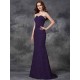 Mermaid Gorgeous Sweetheart Applique Sleeveless Long Satin Bridesmaid Dresses