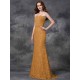 Mermaid Gorgeous Sweetheart Applique Sleeveless Long Satin Bridesmaid Dresses