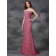Mermaid Gorgeous Sweetheart Applique Sleeveless Long Satin Bridesmaid Dresses