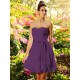 Gorgeous Sweetheart Bowknot Sleeveless Short Chiffon Bridesmaid Dresses