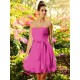 Gorgeous Sweetheart Bowknot Sleeveless Short Chiffon Bridesmaid Dresses