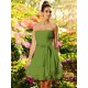 Gorgeous Sweetheart Bowknot Sleeveless Short Chiffon Bridesmaid Dresses
