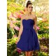 Gorgeous Sweetheart Bowknot Sleeveless Short Chiffon Bridesmaid Dresses