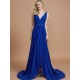 Charming Sleeveless V-neck Chiffon Bridesmaid Dresses