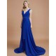 Charming Sleeveless V-neck Chiffon Bridesmaid Dresses