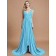 Charming Sleeveless V-neck Chiffon Bridesmaid Dresses
