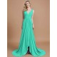 Charming Sleeveless V-neck Chiffon Bridesmaid Dresses
