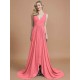 Charming Sleeveless V-neck Chiffon Bridesmaid Dresses