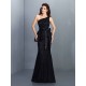 Mermaid Gorgeous One Shoulder Lace Sleeveless Long Lace Bridesmaid Dresses