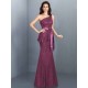 Mermaid Gorgeous One Shoulder Lace Sleeveless Long Lace Bridesmaid Dresses