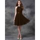 Charming Halter Lace Sleeveless Short Chiffon Bridesmaid Dresses