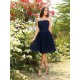 Charming Strapless Pleats Sleeveless Short Chiffon Bridesmaid Dresses