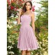 Charming Strapless Pleats Sleeveless Short Chiffon Bridesmaid Dresses