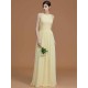 Charming Halter Sleeveless Ruched Chiffon Bridesmaid Dresses