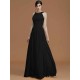 Charming Halter Sleeveless Ruched Chiffon Bridesmaid Dresses