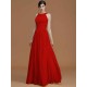 Charming Halter Sleeveless Ruched Chiffon Bridesmaid Dresses
