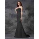 Mermaid Gorgeous Sweetheart Beading Sleeveless Long Satin Chiffon Bridesmaid Dresses