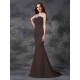 Mermaid Gorgeous Sweetheart Beading Sleeveless Long Satin Chiffon Bridesmaid Dresses