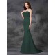 Mermaid Gorgeous Sweetheart Beading Sleeveless Long Satin Chiffon Bridesmaid Dresses