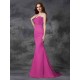 Mermaid Gorgeous Sweetheart Beading Sleeveless Long Satin Chiffon Bridesmaid Dresses